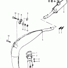 RM465 1981-1982 Глушитель