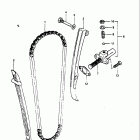 DR500 1981-1982 Цепь ГРМ