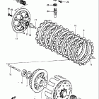 RM465 1981-1982 Сцепление