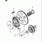 GS550M 1982 Муфта стартера