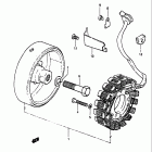 GS550M 1982 Генератор