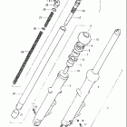 GS650G 1981-1982 Передняя вилка