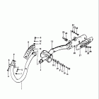 DR500 1981-1982 Глушитель