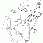 RM80 1982 Frame - seat