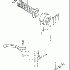 GS650GL 1981-1982 Right handle switch (model x)