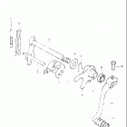 JR50 1982 Механизм  переключения передач