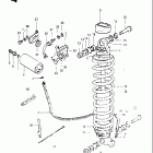 RM125 1981-1982 Амортизатор