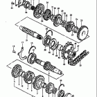 GS1000S 1982 Трансмиссия