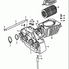 GS1000S 1982 Воздухозаборник