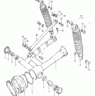 GS650GL 1981-1982 Маятник задний