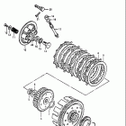 GN400T 1982 Сцепление