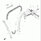 GS650G 1981-1982 Цепь ГРМ