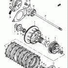 GS550M 1982 Сцепление