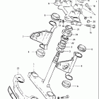 GS550L 1981-1982 Steering stem (model x)