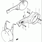 RM465 1981-1982 Frame cover (model x)