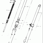 SP500 1981-1982 Front fork (model z)
