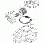 GS550L 1981-1982 Oil pump - oil filter