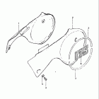 RS175 1980-1982 Frame cover (model t)