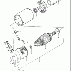 GS550L 1981-1982 Стартер электрический