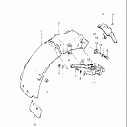 GS650G 1981-1982 Заднее крыло