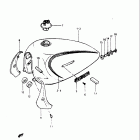 GS450L 1980-1982 Fuel tank (model z)