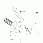 RM125 1981-1982 Left handle grip (model z)