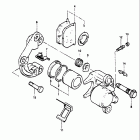GS550M 1982 Передний суппорт тормозной