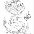 RS175 1980-1982 Цилиндр