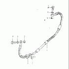 GS750E 1982 Задние тормозные трубки