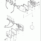GS650G 1981-1982 Turn signal lamp (model x)
