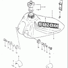 RM80 1982 Топливный бак