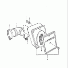 DS80 1980-1982 Воздухозаборник