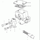 GS450L 1980-1982 Master cylinder (model z)