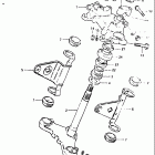 GS550M 1982 Траверса нижняя
