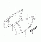 GS650GL 1981-1982 Обтекатель рамы