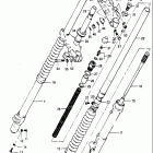 RM465 1981-1982 Front fork (model z)