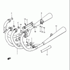 GS550L 1981-1982 Глушитель