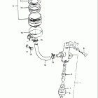 GS750E 1982 Задний торм цилиндр
