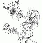 GN400T 1982 Заднее колесо