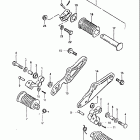 GS850GL 1980-1981 Footrest (model x)