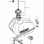 PE175 1980-1981 Топливный бак (модель T)