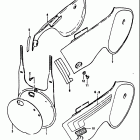 RM100 1979-1981 Frame cover (rm100n