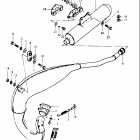 PE250 1980-1981 Глушитель