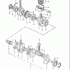 GS1000G 1980-1981 Коленвал