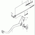 TS185 1980-1981 Задний тормоз