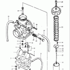 TS185 1980-1981 Карбюратор