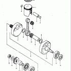 PE175 1980-1981 Коленвал