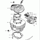 RM250 1981 Цилиндр