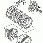 DS100 1978-1981 Сцепление