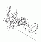RS250 1980-1981 Задний фонарь